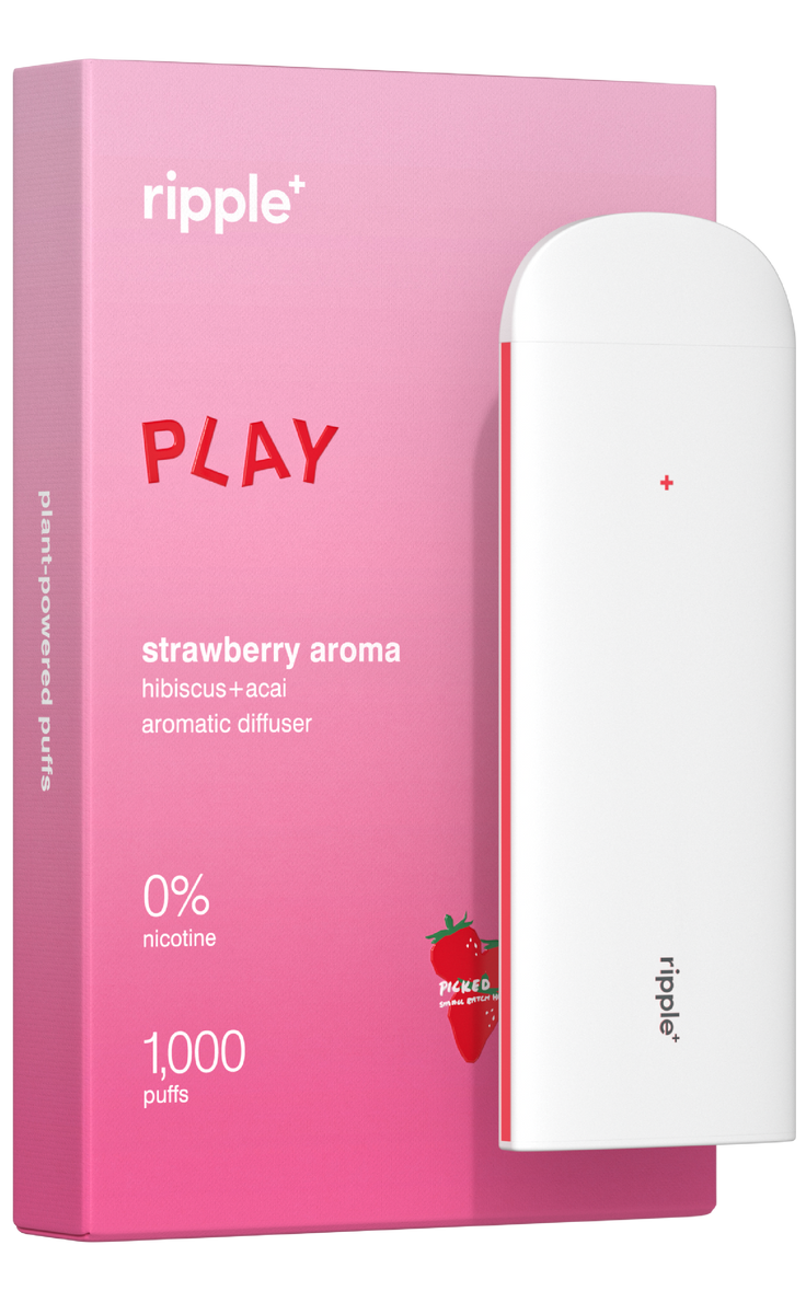 PLAY | Strawberry Aroma Diffuser | Nicotine Free – therippleco